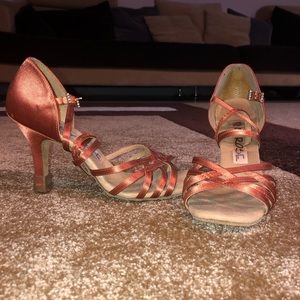 Latin dance shoes
